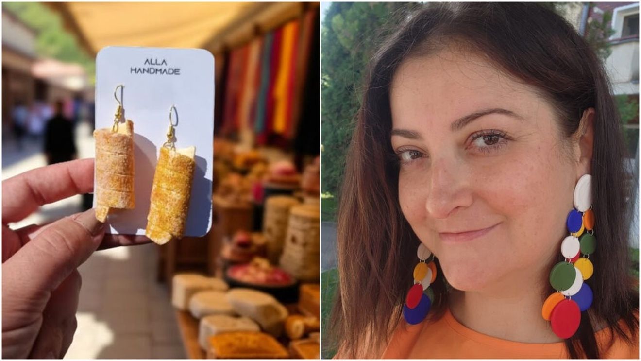 VIDEO | Kurtocs kolacs, biscuiți Oreo, fructe sau brioșe pe care le mănânci ... din ochi/ Designerul Diana Popa realizează bijuterii și obiecte artizanale inspirate din bucătărie: „În anii trecuți mi-am deschis un canal de YouTube cu rețete culinare și am participat la concursuri de gătit”