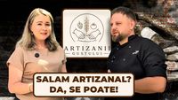 FOTO-VIDEO | Artizanii gustului (Ep. 2): Andreea și Andrei Podeanu și-au investit toate economiile într-o afumătorie: „La început, mulți clienți se uitau cu coada ochiului la produsele noastre” / Secretul pentru a obține un salam artizanal
