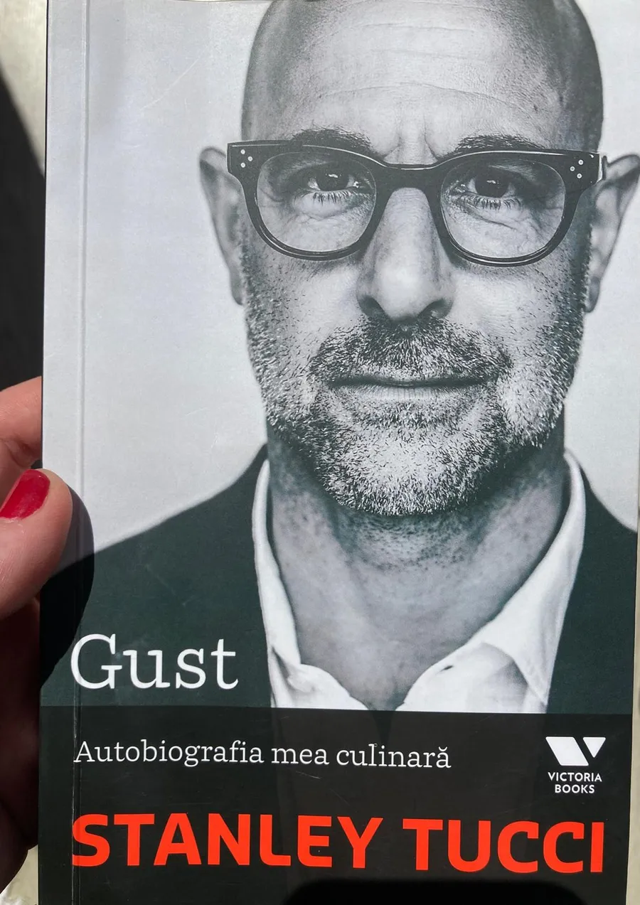 Cartea „Gust. Autobiografia mea culinară” de Stanley Tucci, volum despre mâncare, familie și memorie