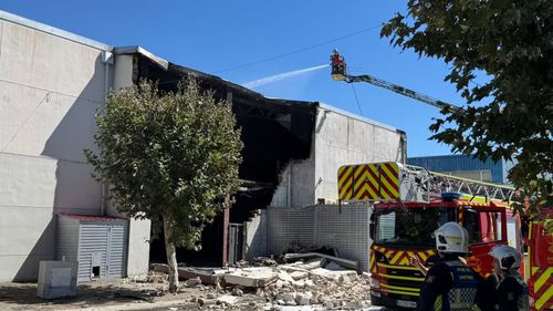 Incendiu la studiourile unde se filmează „MasterChef”, în Madrid/ O parte din complexul audiovizual a fost distrusă de flăcări