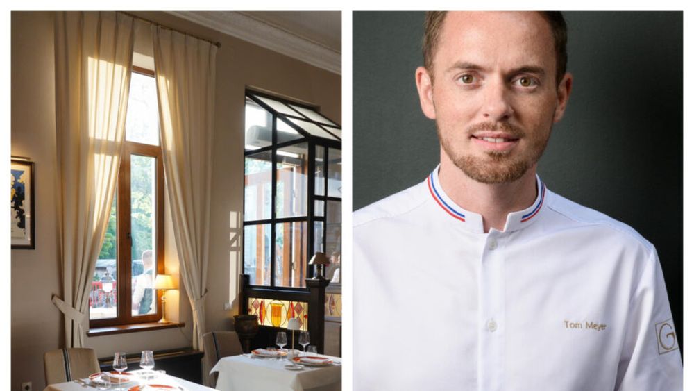 Singurul restaurant din România cu un meniu semnat de un bucătar cu două stele Michelin / Meniul semnat de Chef Tom Meyer include preparate rafinate precum ravioli de foie gras, tartă cu melci de Burgundia, calcan cu sfeclă afumată și șampanie și file de vită Hereford