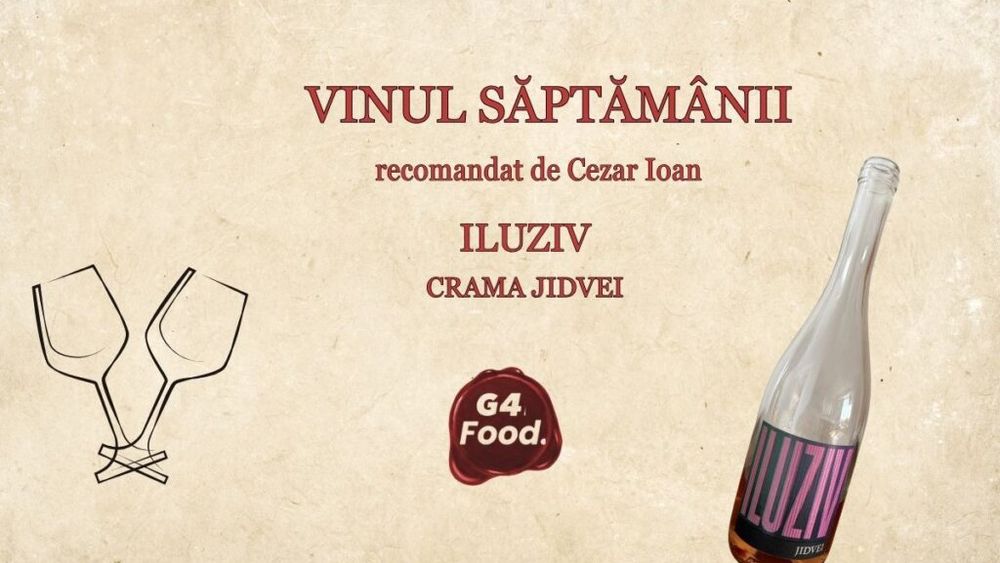 VIDEO | „Vinul săptămânii”: „Iluziv” de la Jidvei – un vin primăvăratic, cremos și perfect pentru relaxare