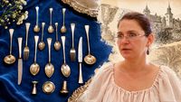FOTO | De ce familiile înstărite foloseau veselă din argint. Ce spun documentele vechi și cercetările despre proprietățile metalului / Muzeograf: „Acest meșteșug a devenit o adevărată artă”