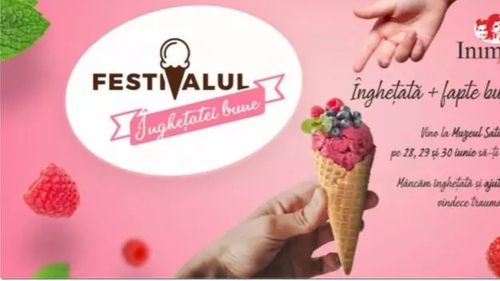 Festivalul Înghețatei bune programat la sfârșitul săptămânii la Timișoara ajută copiii traumatizați