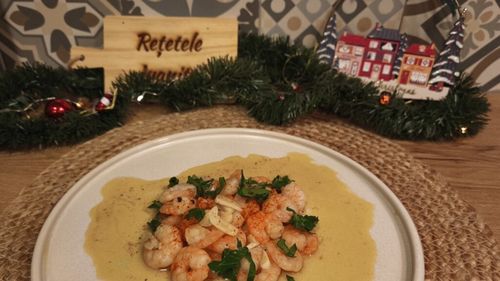 VIDEO | Rețetele Juanitei | Creveți pil pil, un aperitiv picant, numai bun pentru masa festivă de Sărbători/ Și se prepară în câteva minute