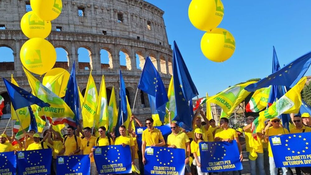 Proteste la Roma și Bruxelles / Coldiretti, cea mai mare organizație agricolă din Europa, cere liderilor europeni să nu sacrifice agricultura