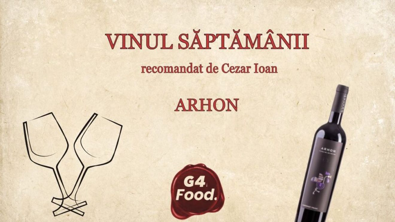 VIDEO | Vinul săptămânii: ARHON, Cabernet Franc / Cezar Ioan: „Tom Hardy în Taboo, dar în sticlă de vin”