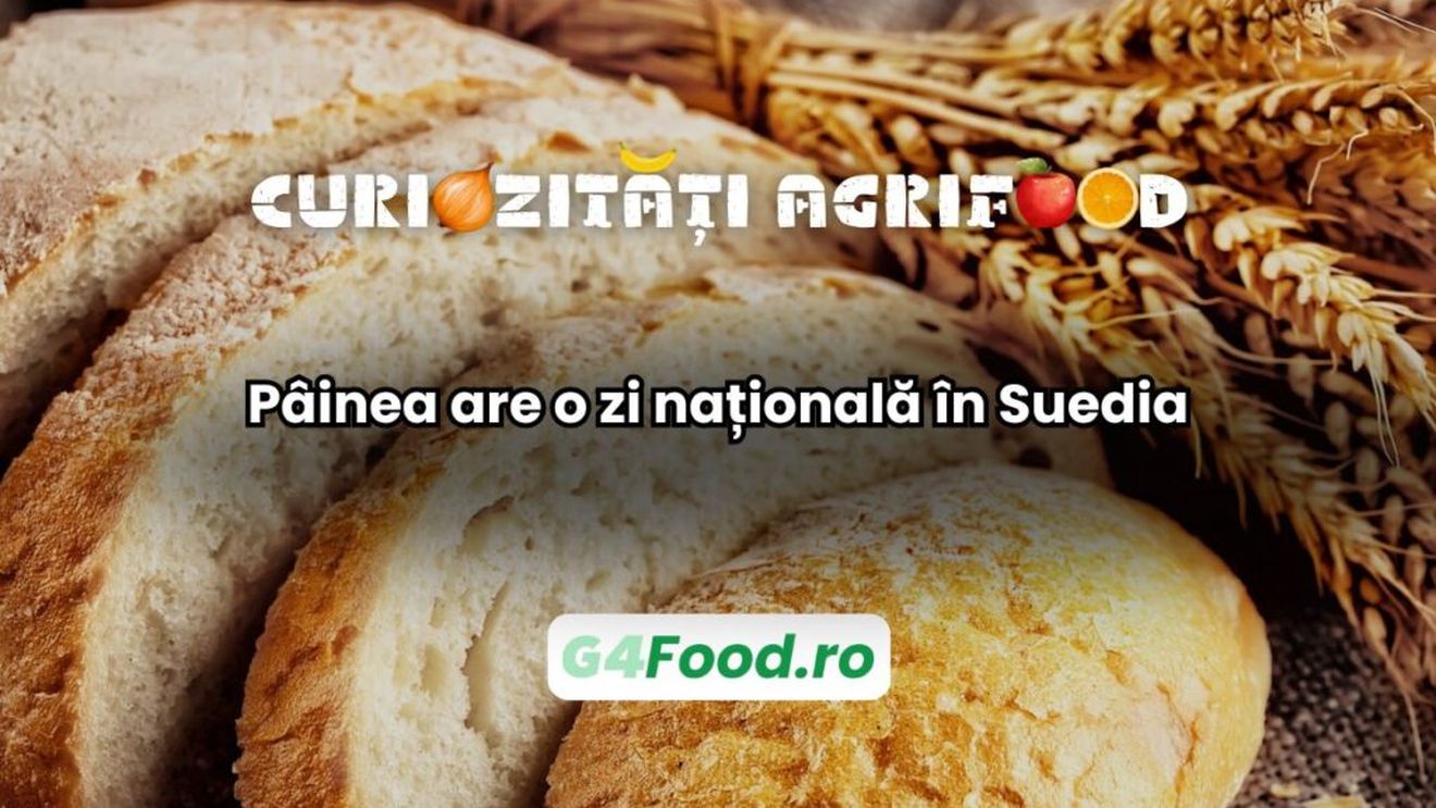 Curiozități agri-food 01 ianuarie: Pâinea are o zi națională în Suedia