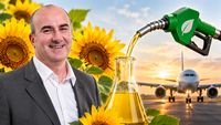 Cum ar putea deveni uleiul din floarea soarelui kerosen bio pentru aviație / Etienne Bouquet (Corteva Europa):  „Astăzi, prin ulei de floarea-soarelui, de exemplu, se poate produce kerosen verde. Ceea ce lipsește este legislația!”
