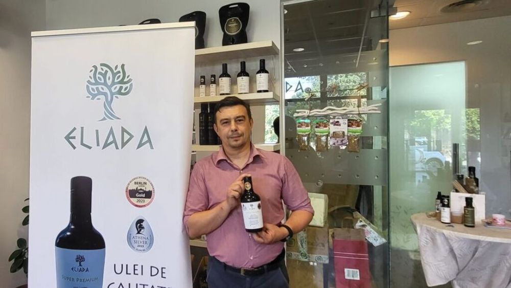 Eliada, brand românesc de ulei de măsline, medalie de aur la Atena, la unul dintre cele mai importante concursuri internaționale de profil