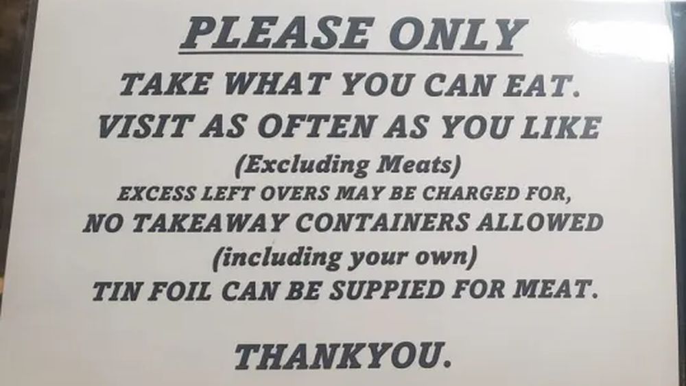 Nu mănânci tot din farfuria pe care ți-ai umplut-o singur la restaurant? Plătești amendă