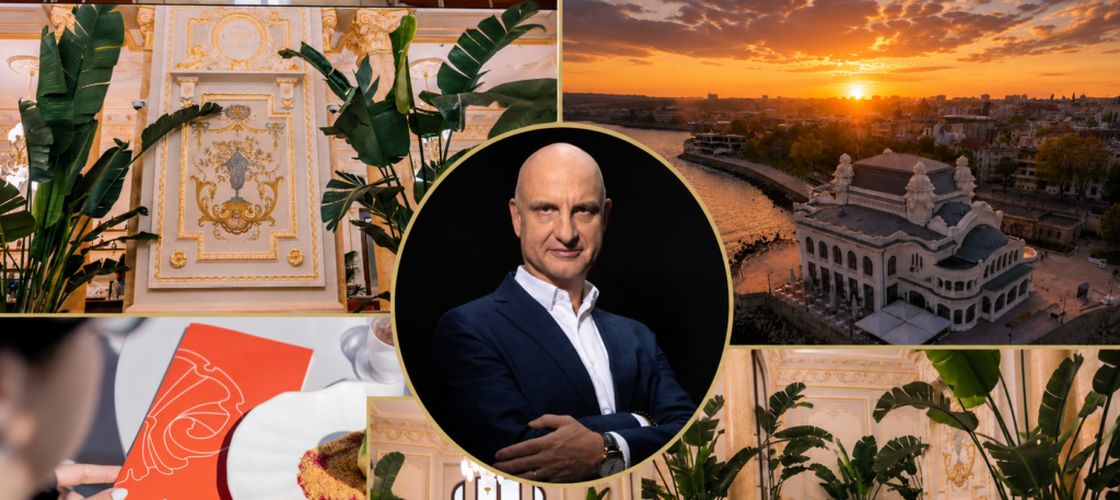 Dragoș Petrescu: „HoReCa a scăzut cu 15-20% anul trecut și cu încă 10-15% anul acesta” / City Grill mizează pe afaceri de peste un milion de euro la cafeneaua-bistro din Cazinoul Constanța: „Nu suntem un restaurant fine dining, suntem un restaurant pentru toți românii și pentru turiștii care ne vizitează”