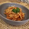 GALERIE FOTO | Paste bolognese cu sos ragu de carne și dovlecei. o reinterpretare cu dovlecei a rețetei tradiționale italiene