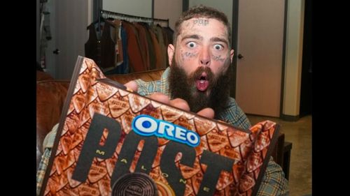 Nou sortiment de biscuiți Oreo, realizat în colaborare cu artistul Post Malone. / Ce gust vor avea