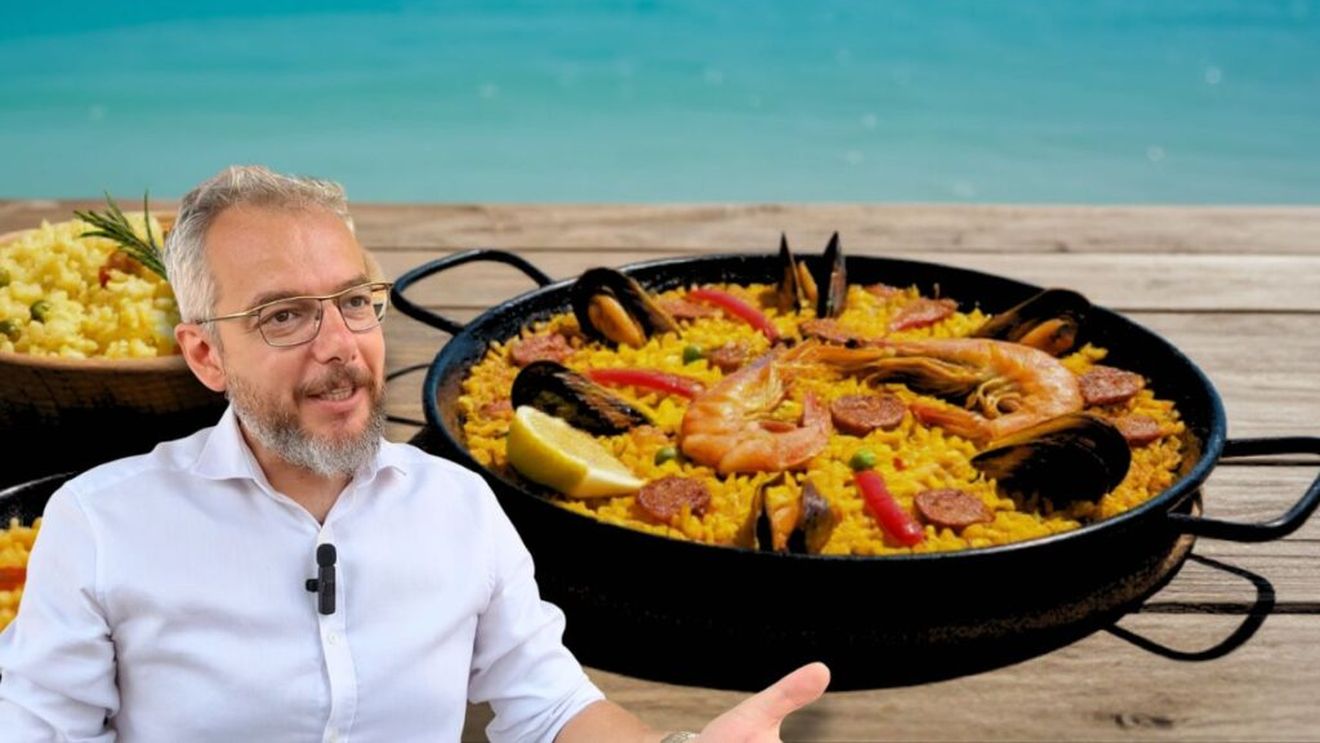 VIDEO | De la Sarmale la Tapas | Rețetele românilor din Spania interferează cu cele locale: paella devine mai mult pilaf, iar spaniolii spun că e foarte bună/ Alin Petrică (jurnalist, Benicàssim):  „Dacă avem o bucățică de cârnat de Pleșcoi în frigider, mai mult usturoi și un pic de bulion de roșii, punem în tigaia cu orez”