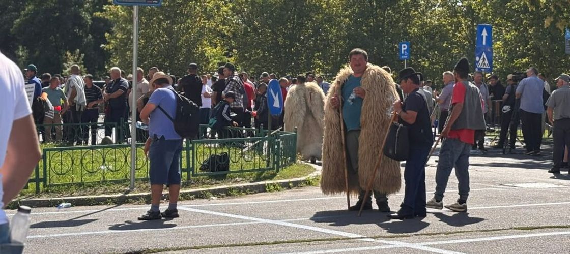 Oierii din Botoșani reiau protestele. Amenință că vor duce la București bălegar și lapte amestecat cu aracet