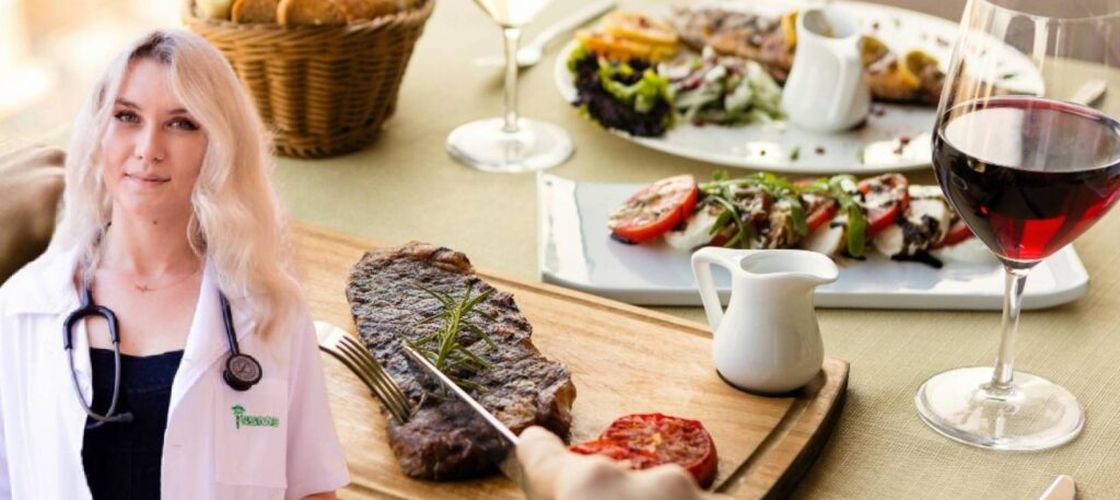 Cum poți să reduci riscul de cancer colorectal? Dr. Marina Leontescu, medic specialist radioterapie, recomandă: Fără carne roșie, alcool și alimente procesate