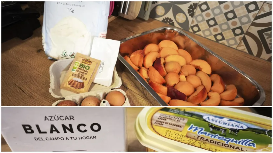 prajitura rasturnata pirsici caise