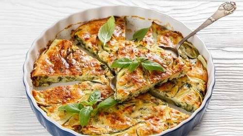Rețetele Juanitei | Gratin de dovlecel și năut - simplu, gustos și hrănitor, perfect pentru o cină (aproape) vegetariană sau o garnitură savuroasă