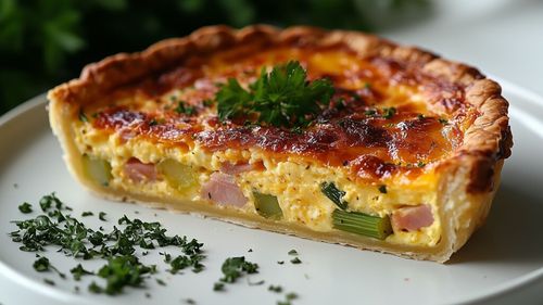 Idee de prânz delicios: Quiche Lorraine. Povestea controversată a tartei rustice germane cu nume francez / Se pune sau nu brânză?