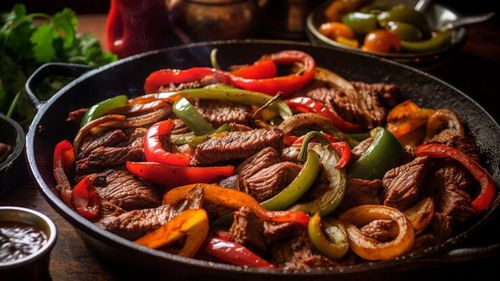 Comfort food pentru prânz sau cină: Pulpă de vită cu ardei. Se poate servi cu piure de cartofi, orez sau pâine