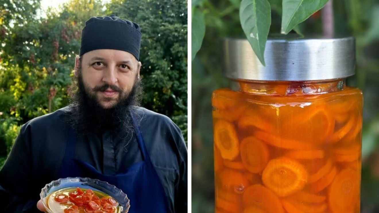 Dulceață de morcov cu suc natural de portocale, lămâie și cuișoare. Rețeta călugărului bucătar Efrem Băndărică / Cum se prepară