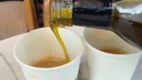 Ultima fiță, la un festival din Turcia: cafea cu ulei de măsline/  Vizitatorii au stat la coadă pentru a o degusta