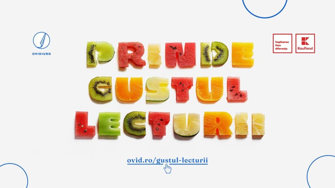 „Prinde gustul lecturii”: OvidiuRO invită părinții și familiile din România să hrănească zilnic mintea copiilor (Parteneriat)