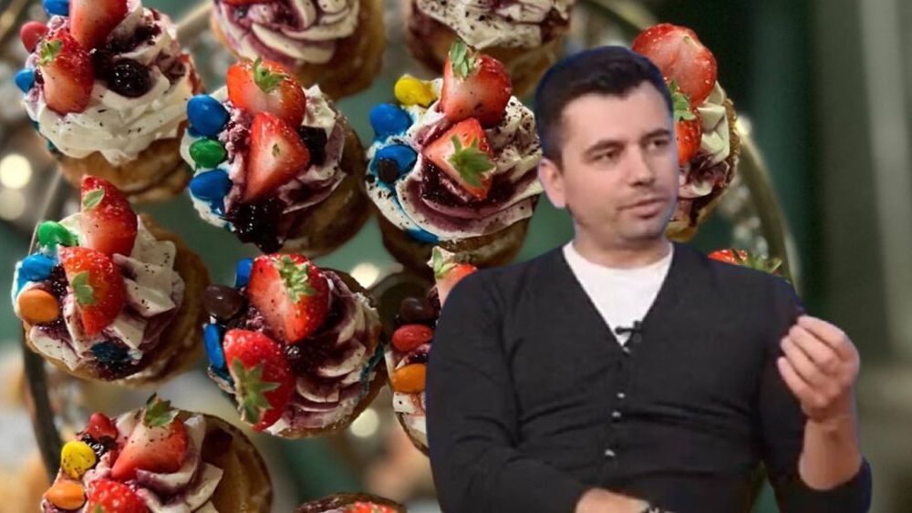 FOTO-VIDEO | Pancakebar-ul, o alternativă la celebrele candy-bar-uri. Valentin Strugaru (antreprenor): „Are un impact vizual foarte bun. Oamenii nu se așteaptă”