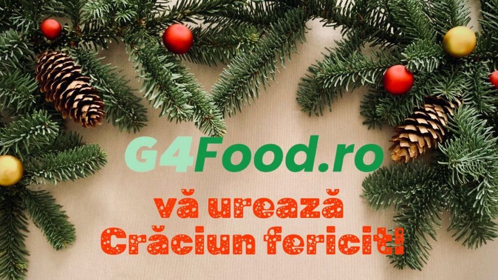 G4Food vă urează Crăciun fericit!