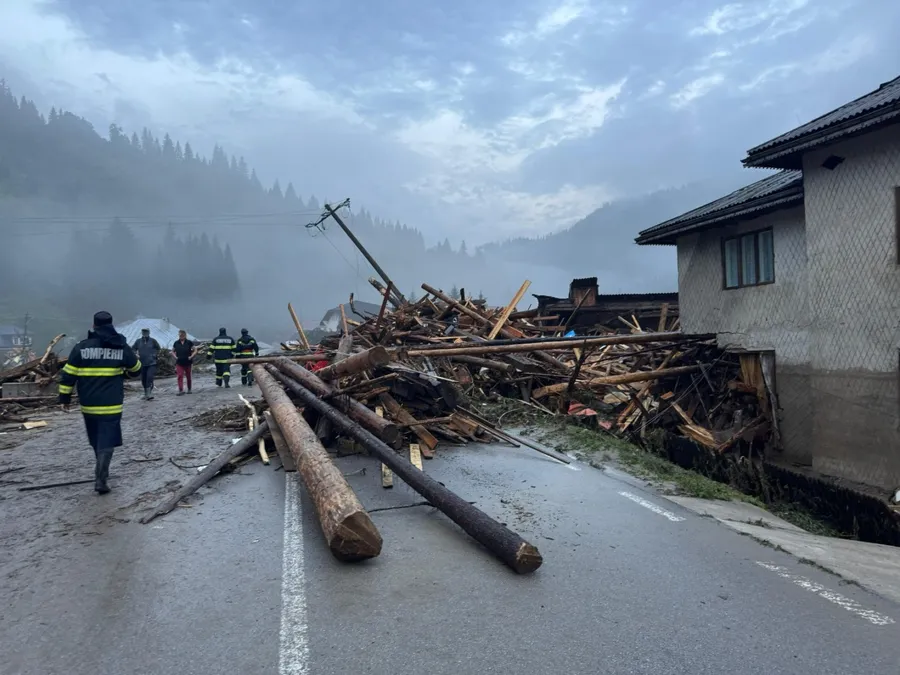 Inundații Suceava ți Neamț