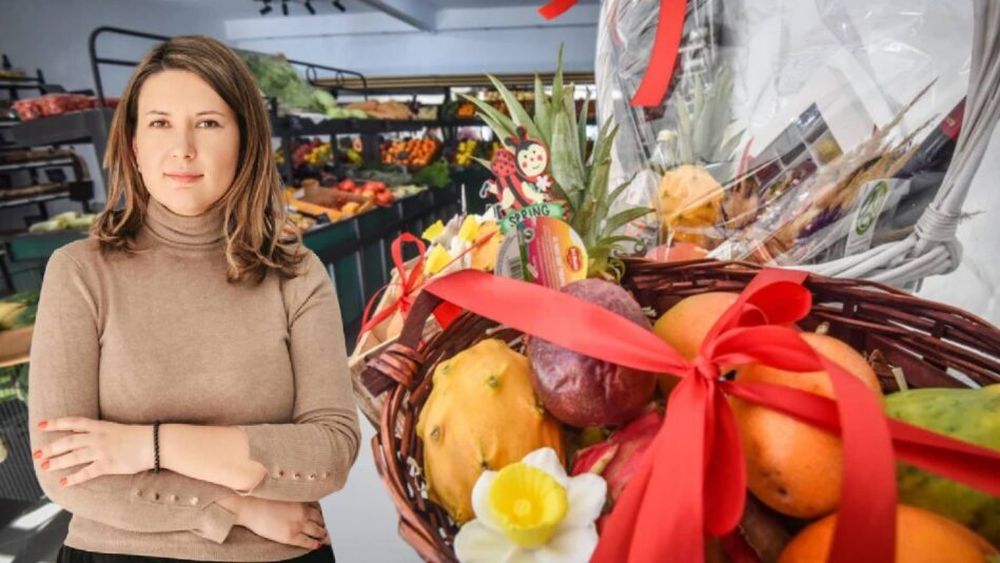 FOTO | De la roșii testate de pesticide la ciocolată cu jumări și fructe exotice. Povestea tinerei care a deschis „Grădinile Anei”, un aprozar modern în Sibiu