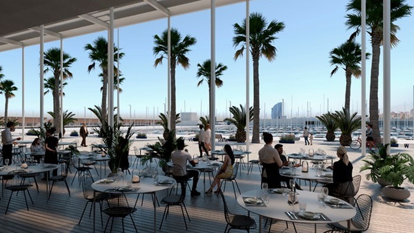 O terasă la înălțime pentru iubitorii de iahting. Unde poți lua masa în Barcelona și urmări în același timp regatele de yachting din Cupa America 2024