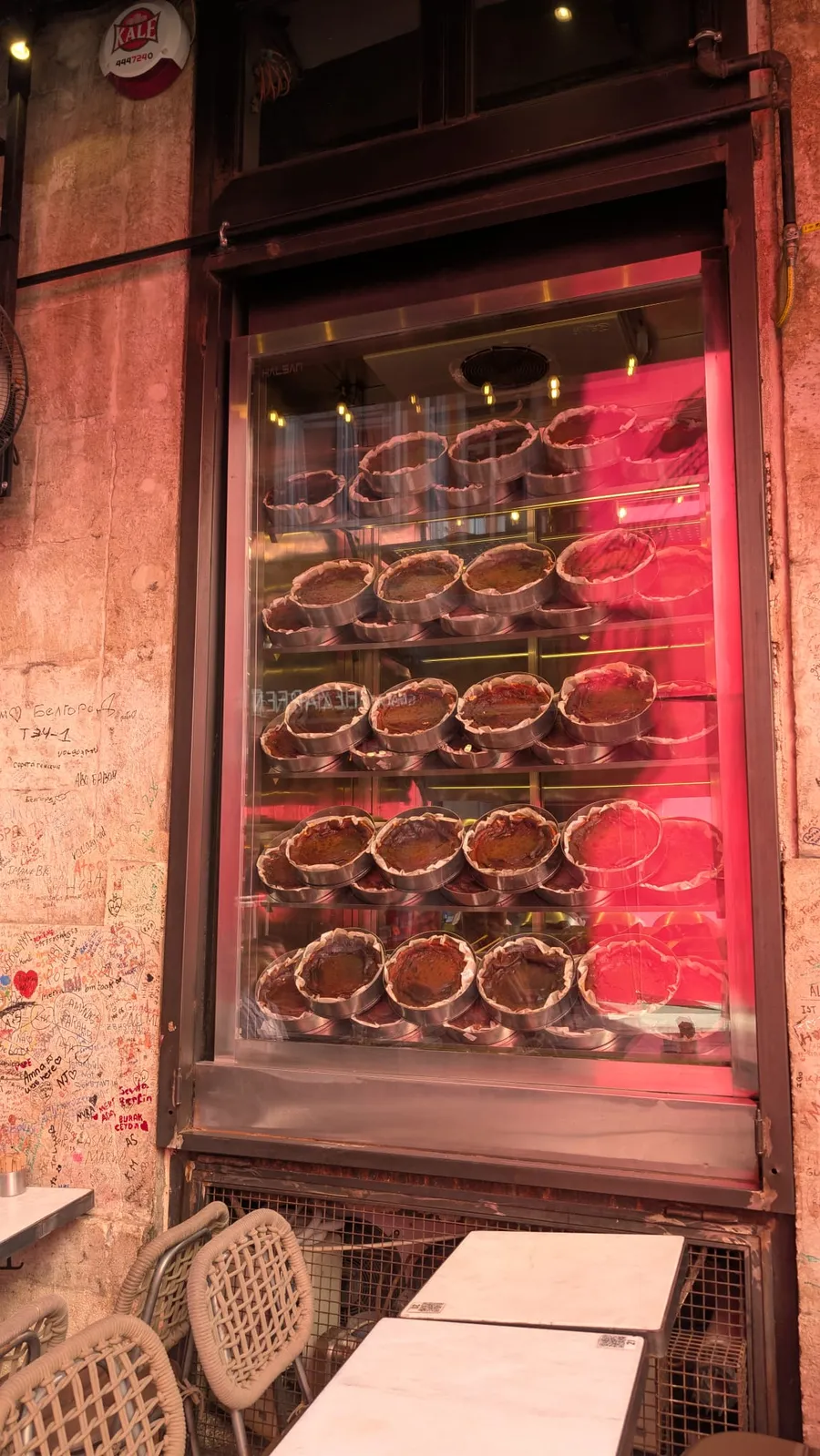 San Sebastian Cheesecake Galata Tower, Istanbul