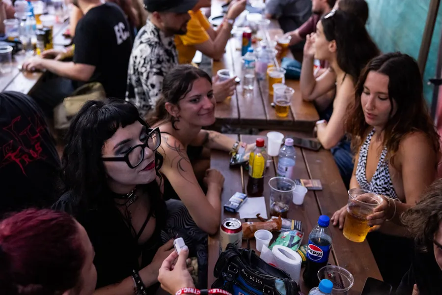 Garofița, terasa preferată a festivalierilor de la Electric Castle